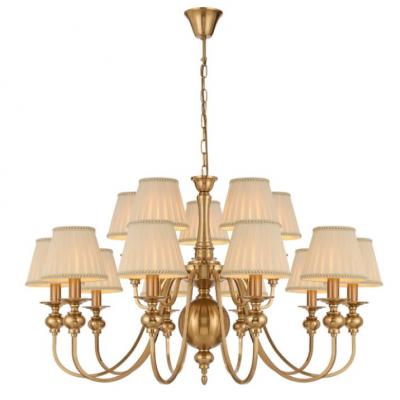 SIEDEL 15 LIGHT PENDANT W/SHADE